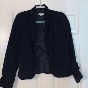 Navy blue blazer